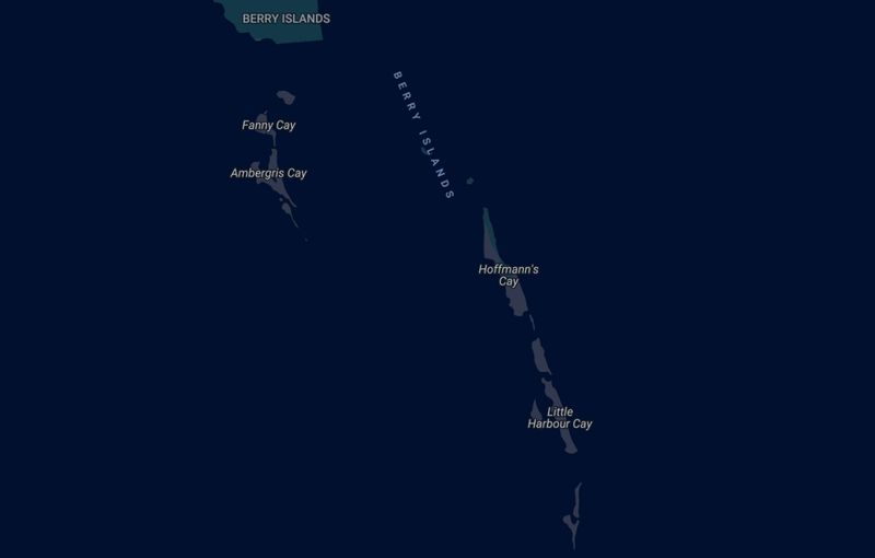Hoffman's Cay Map