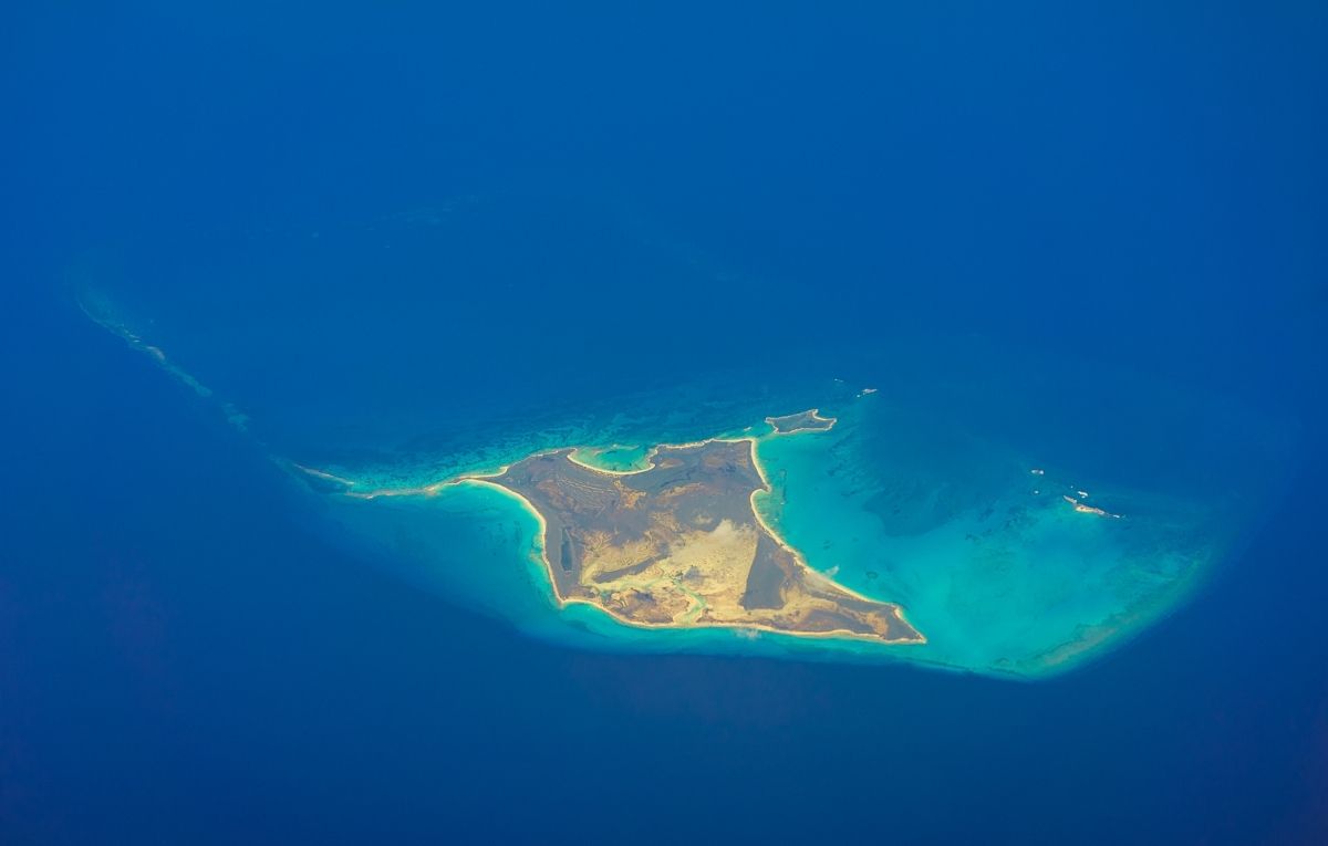 Conception Island in the Caribbean
