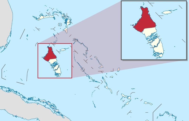 North Andros Map