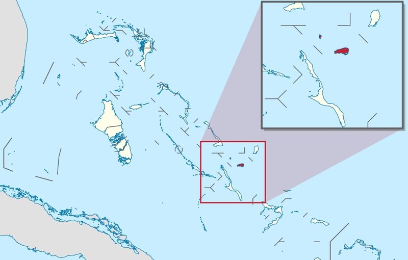 Rum Cay Map