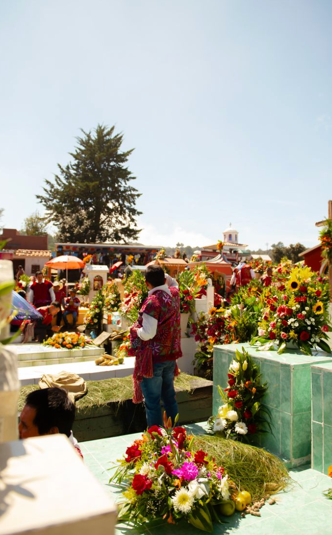 Day of the Dead in San Juan Chamula, Chiapas.