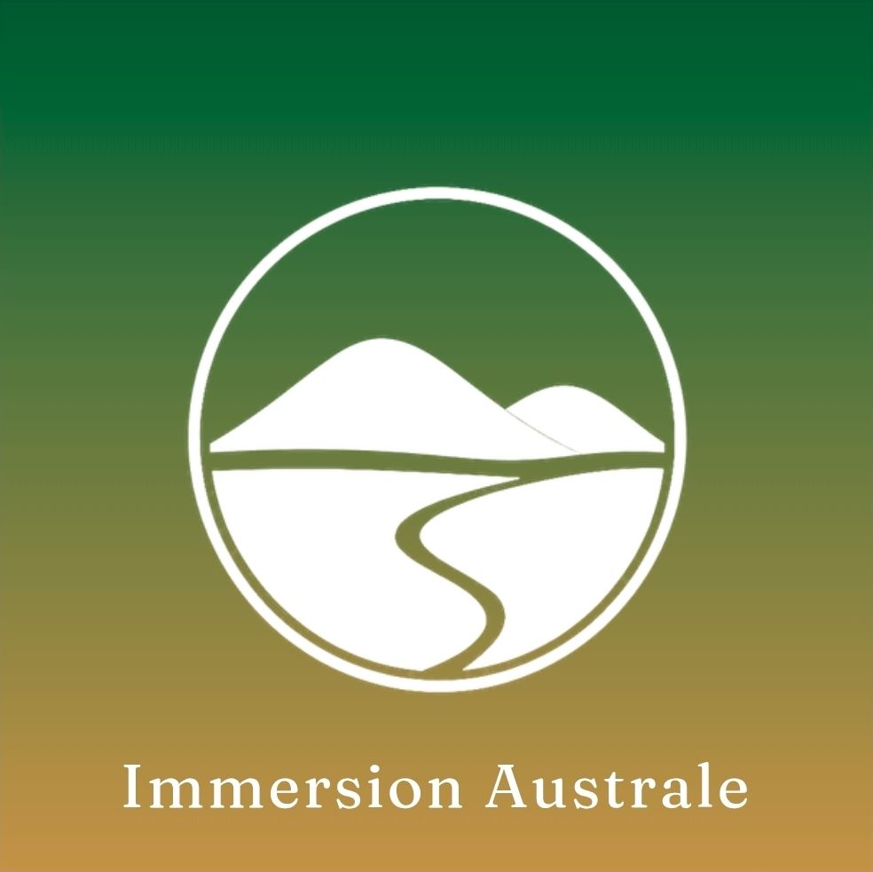 Le logo d'Immersion Australe, jeune agence réceptive de La Réunion.