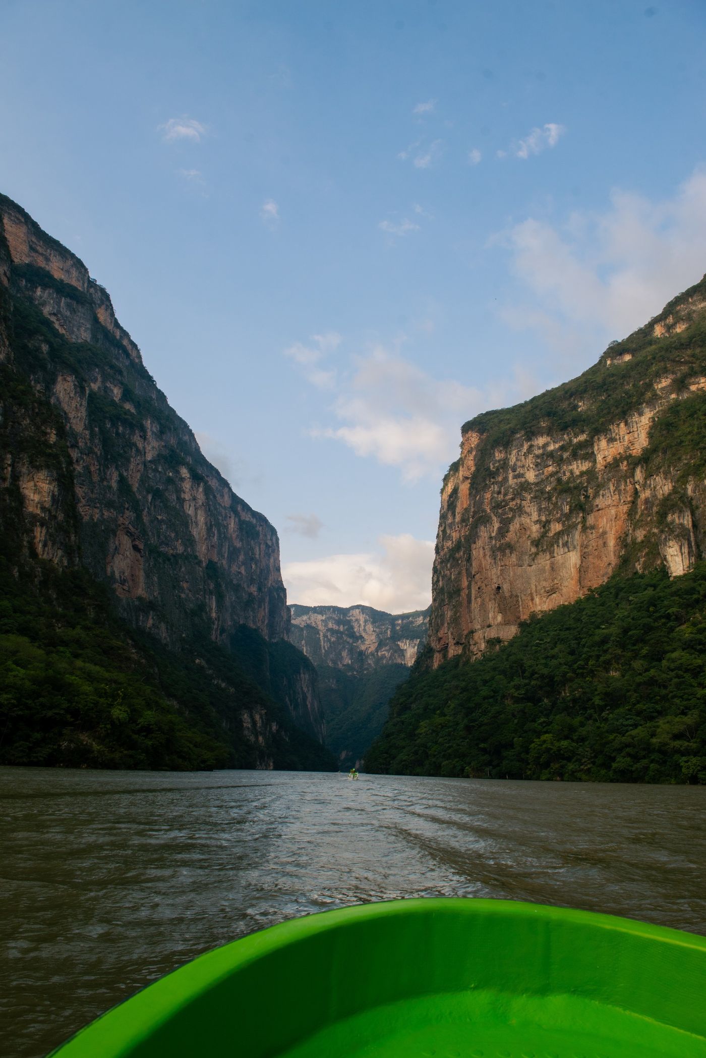 Boat trip through the Sumidero Canyon.