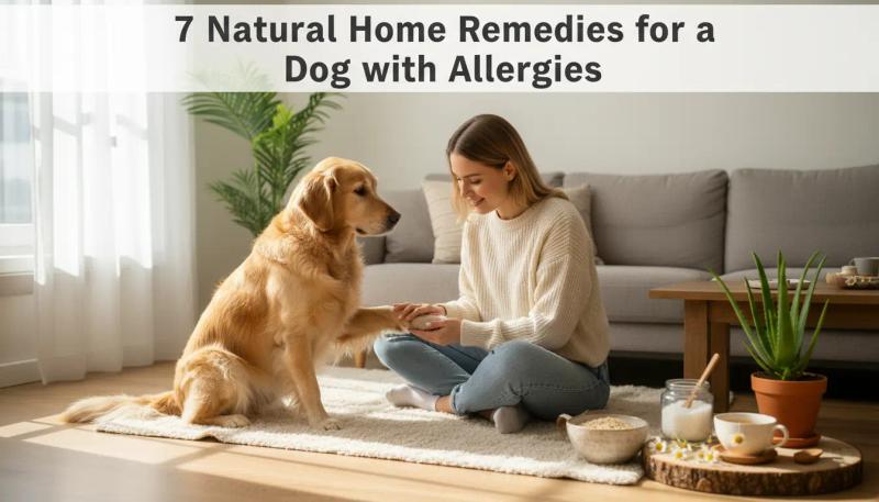 How to Stop Dog Allergies Immediately ? : 7 Safe natural home remedies for a dog with allergies