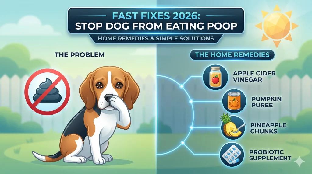 How to Stop Dog From Eating Poop Home Remedies: Fast Fixes 2026