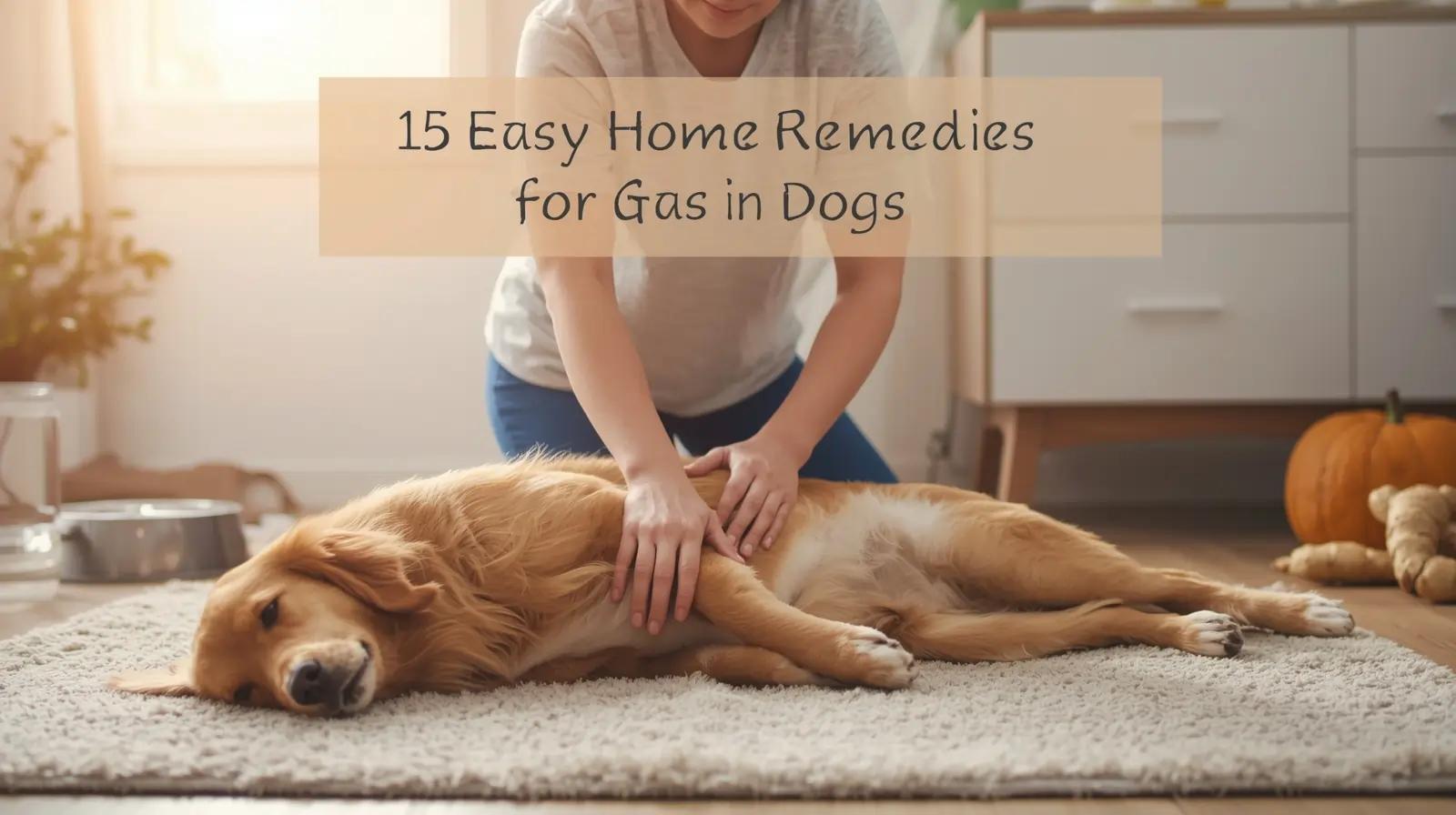 15 Natural Easy Home Remedies for Gas in Dogs That Work