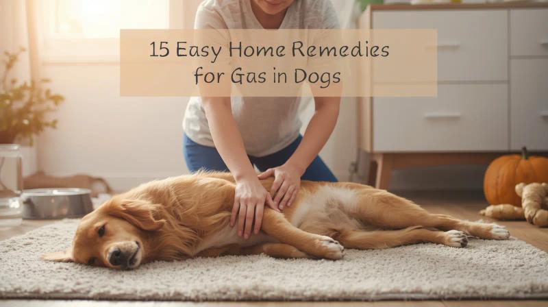 15 Natural Easy Home Remedies for Gas in Dogs That Work