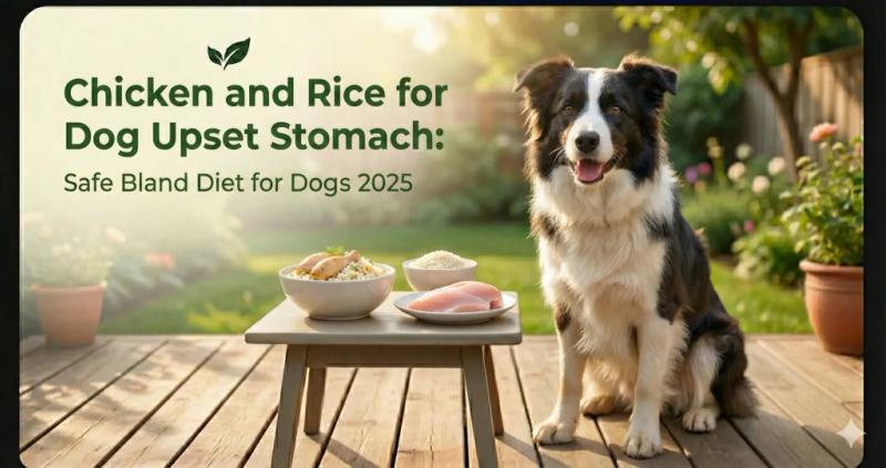 Chicken and Rice for Dog Upset Stomach: Safe Bland Diet for Dogs 2025