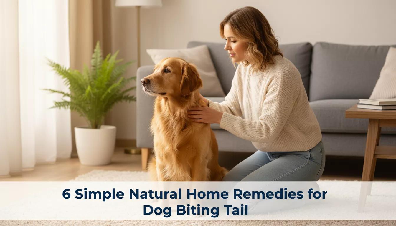 6 Simple Natural Home Remedies for Dog Biting Tail