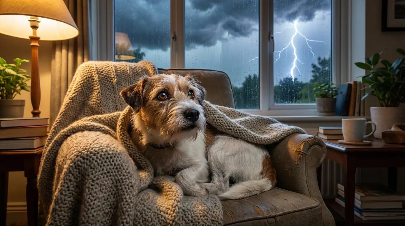 Dog Scared of Thunderstorms? 15 Effective Tips to Bring Comfort and Peace