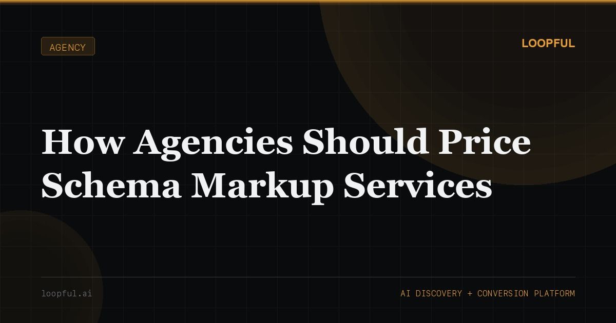 Cover image for: How Agencies Should Price Schema Markup Services