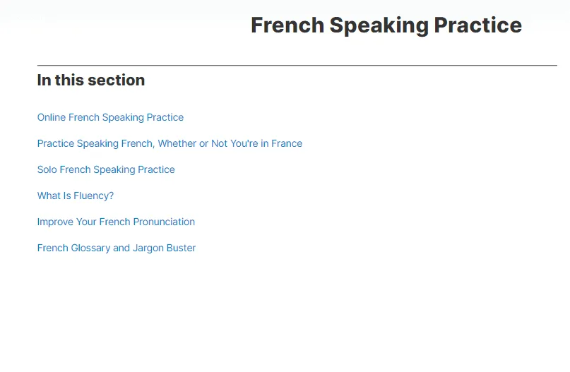 Kwiziq French Resources