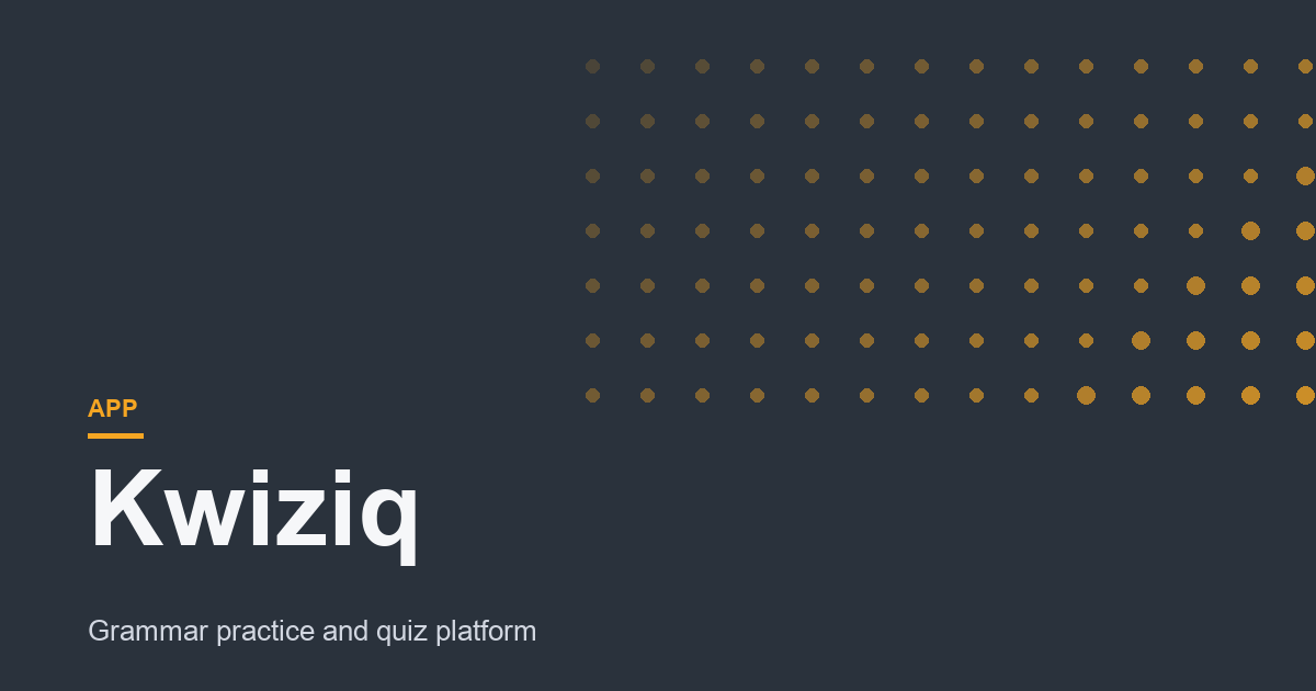 Kwiziq Review: Great Free Resource to Boost Your Grammar