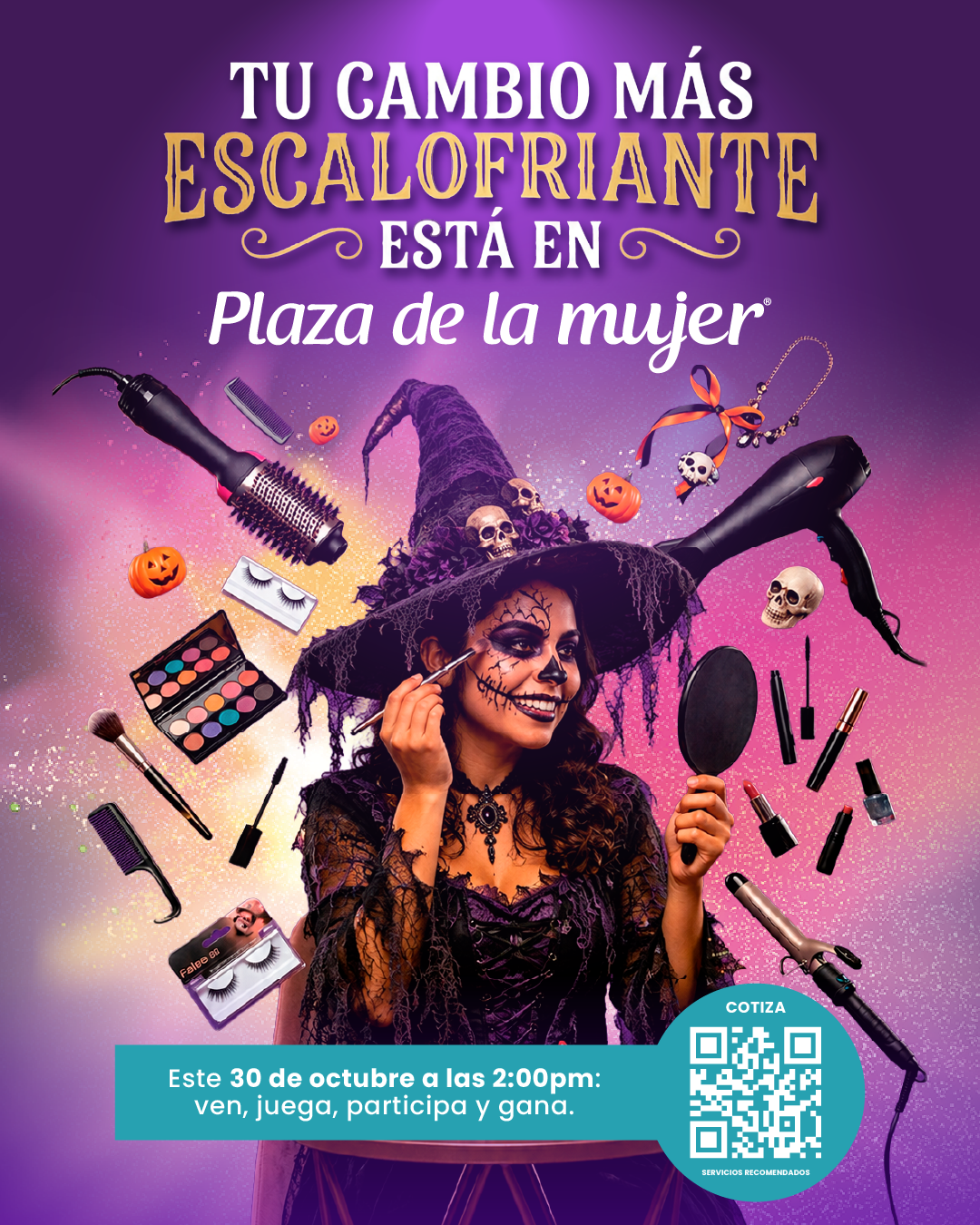 🎃👻 ¡HALLOWEEN EN PLAZA DE LA MUJER! 👻🎃