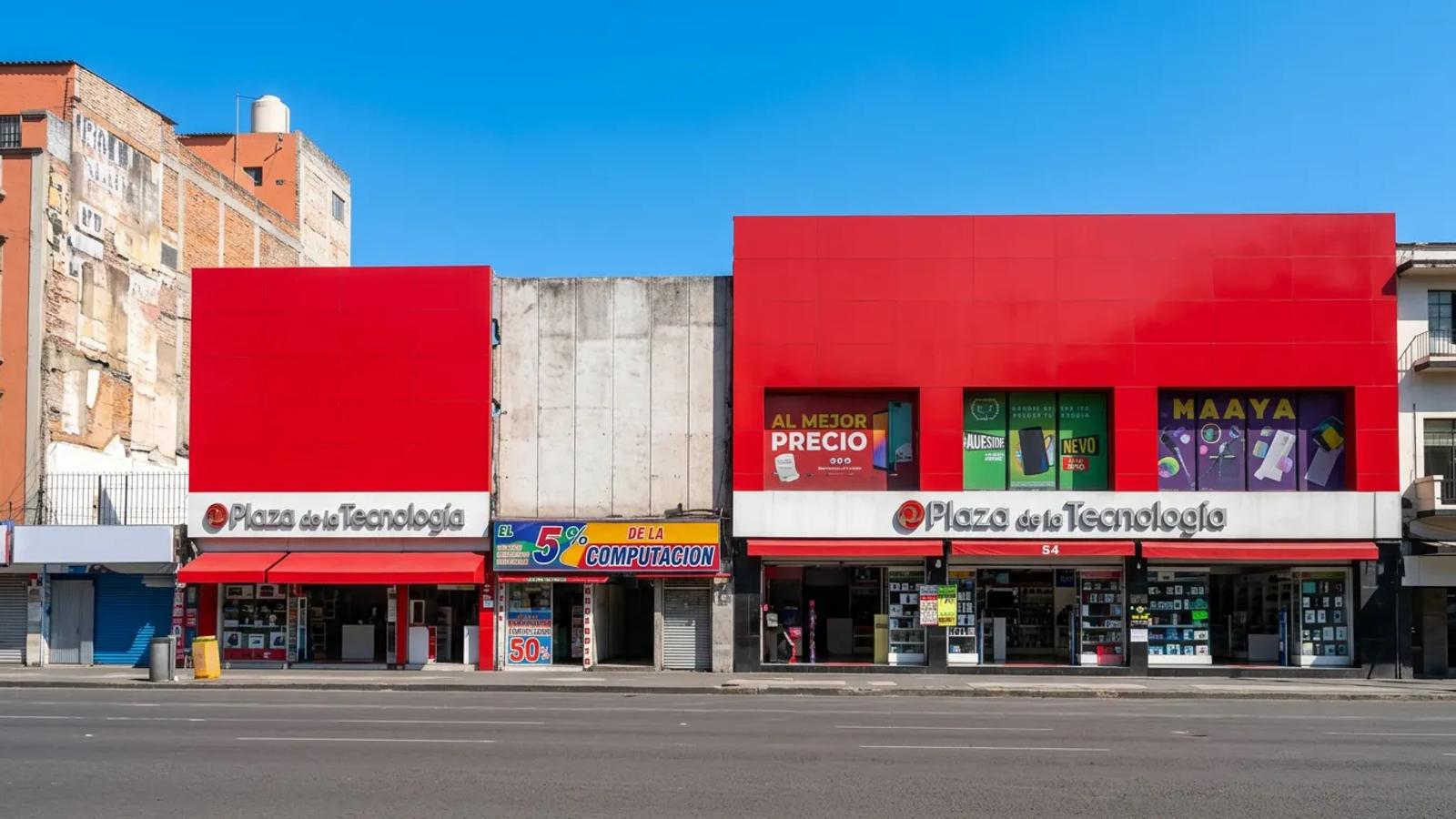Fachada de México (Eje Central)