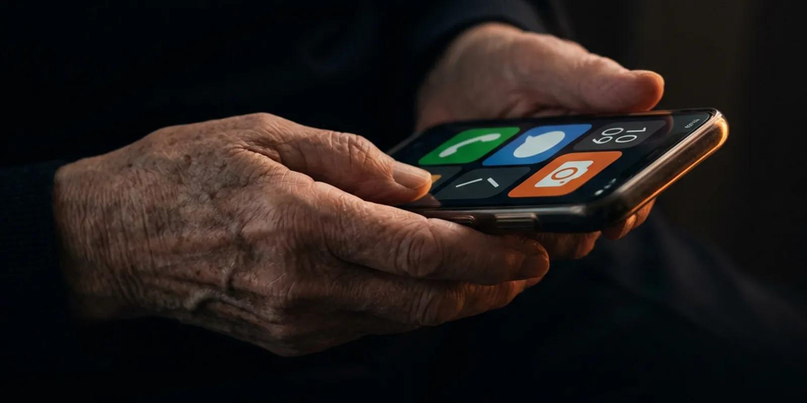 El mejor celular para adultos mayores