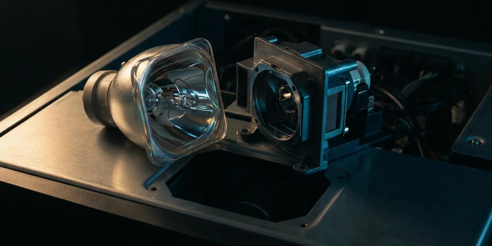La lámpara de tu proyector: cuándo cambiarla y cómo alargarla