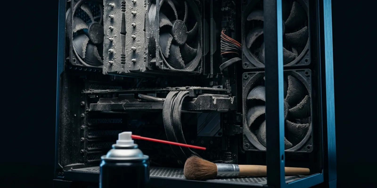 Cómo limpiar tu PC gamer por dentro