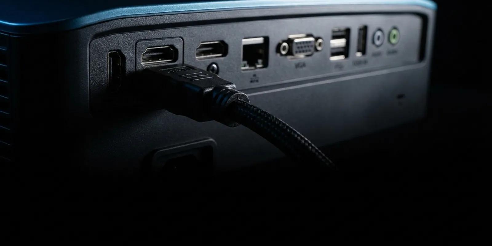 Tu proyector no da imagen: cables, puertos y conexión sin cables