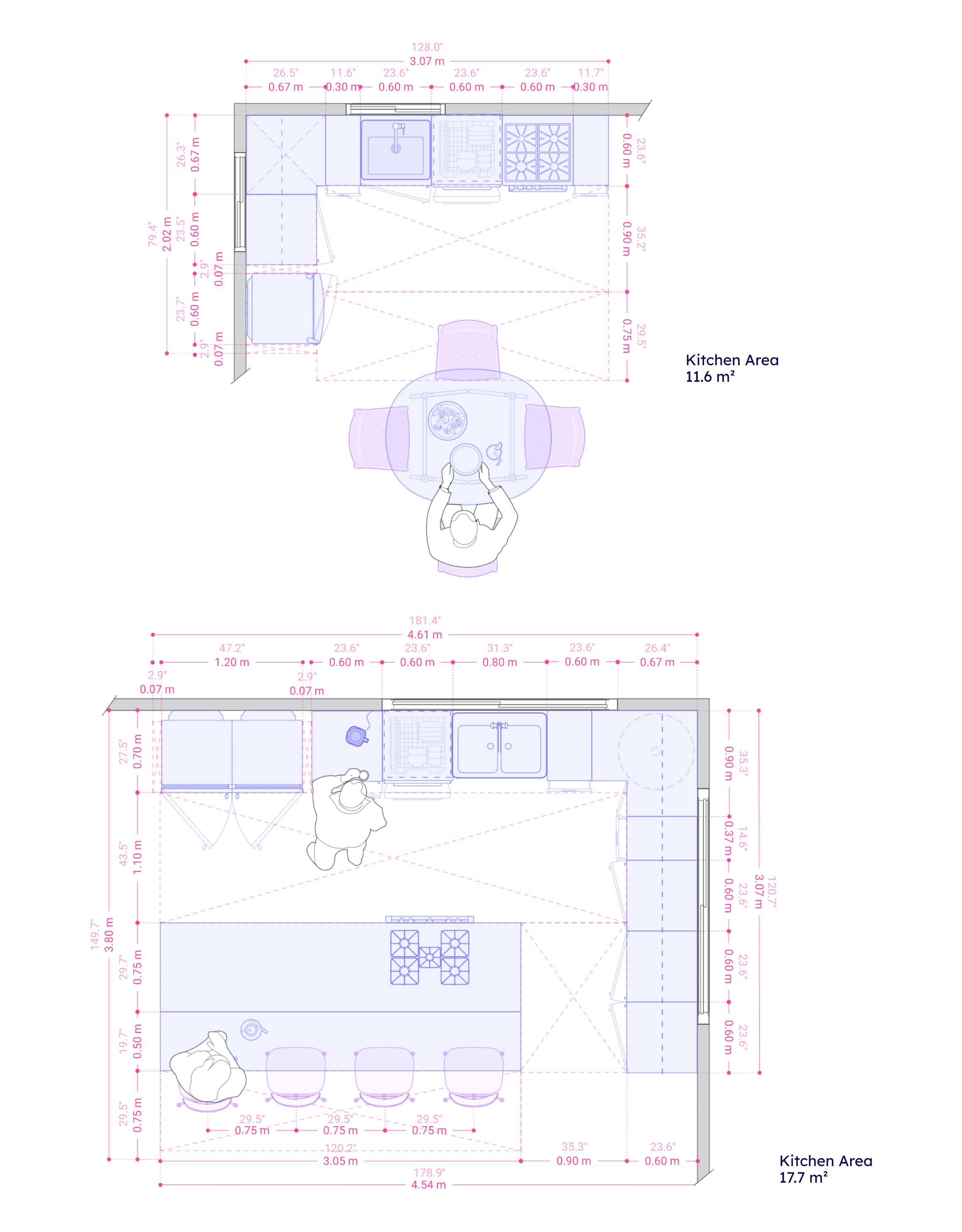 L-Shaped Kitchen