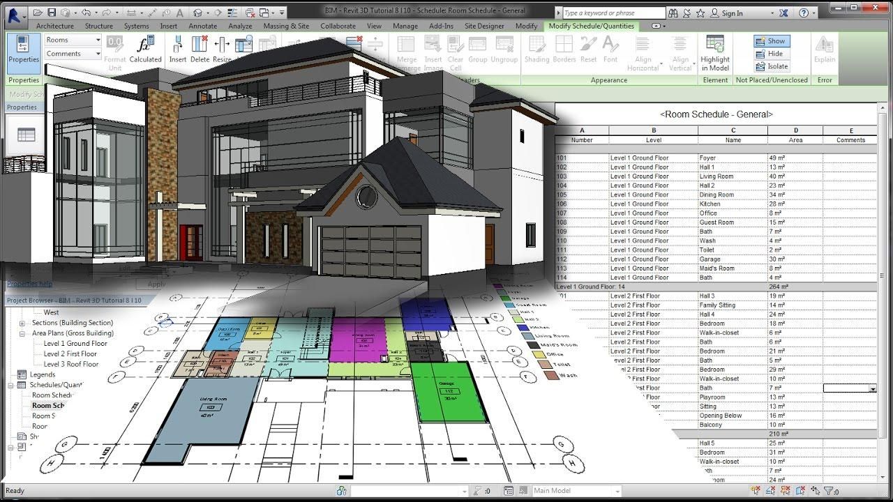 Revit is a powerful BIM software