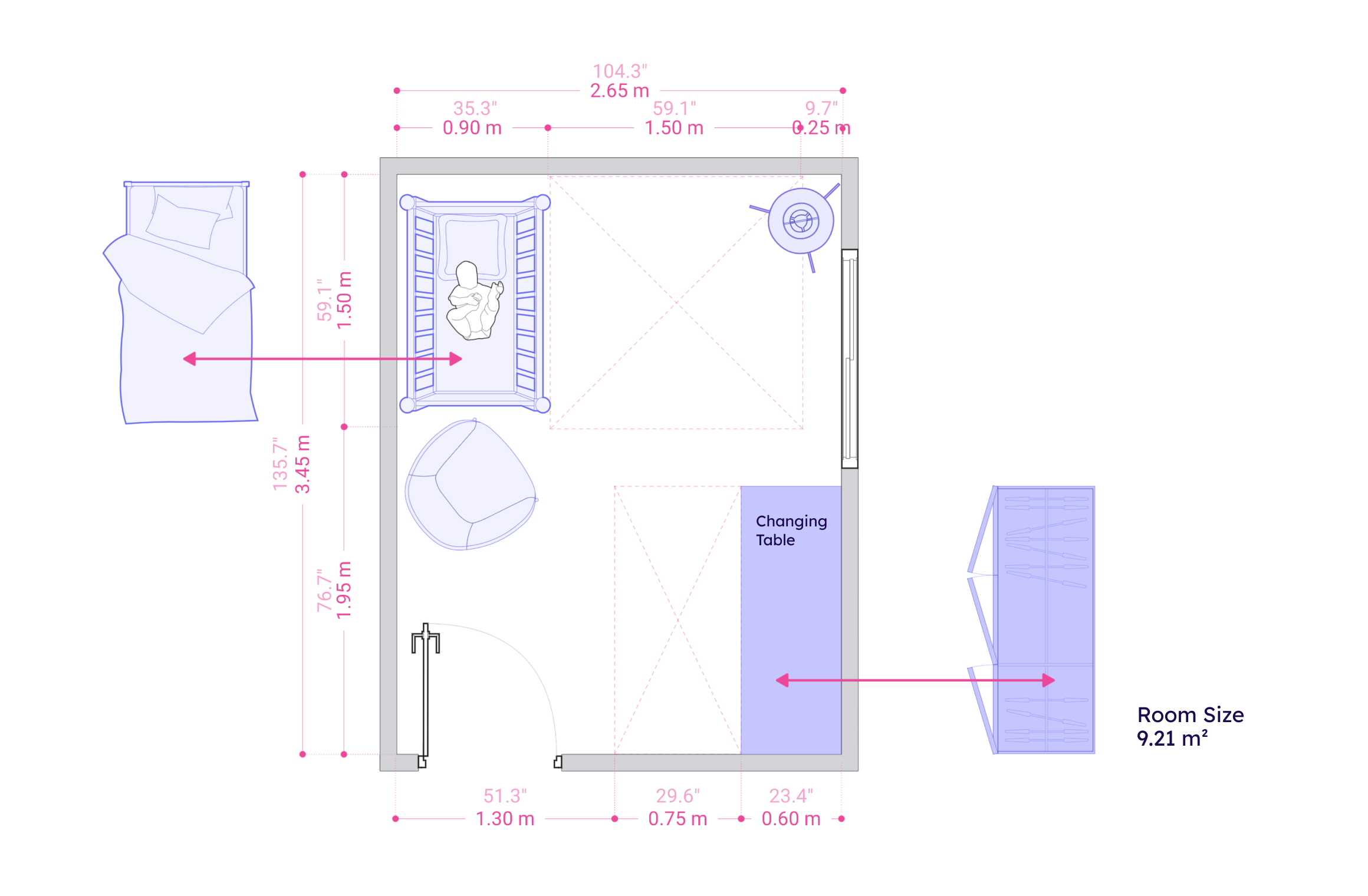 Infant / Child Bedroom