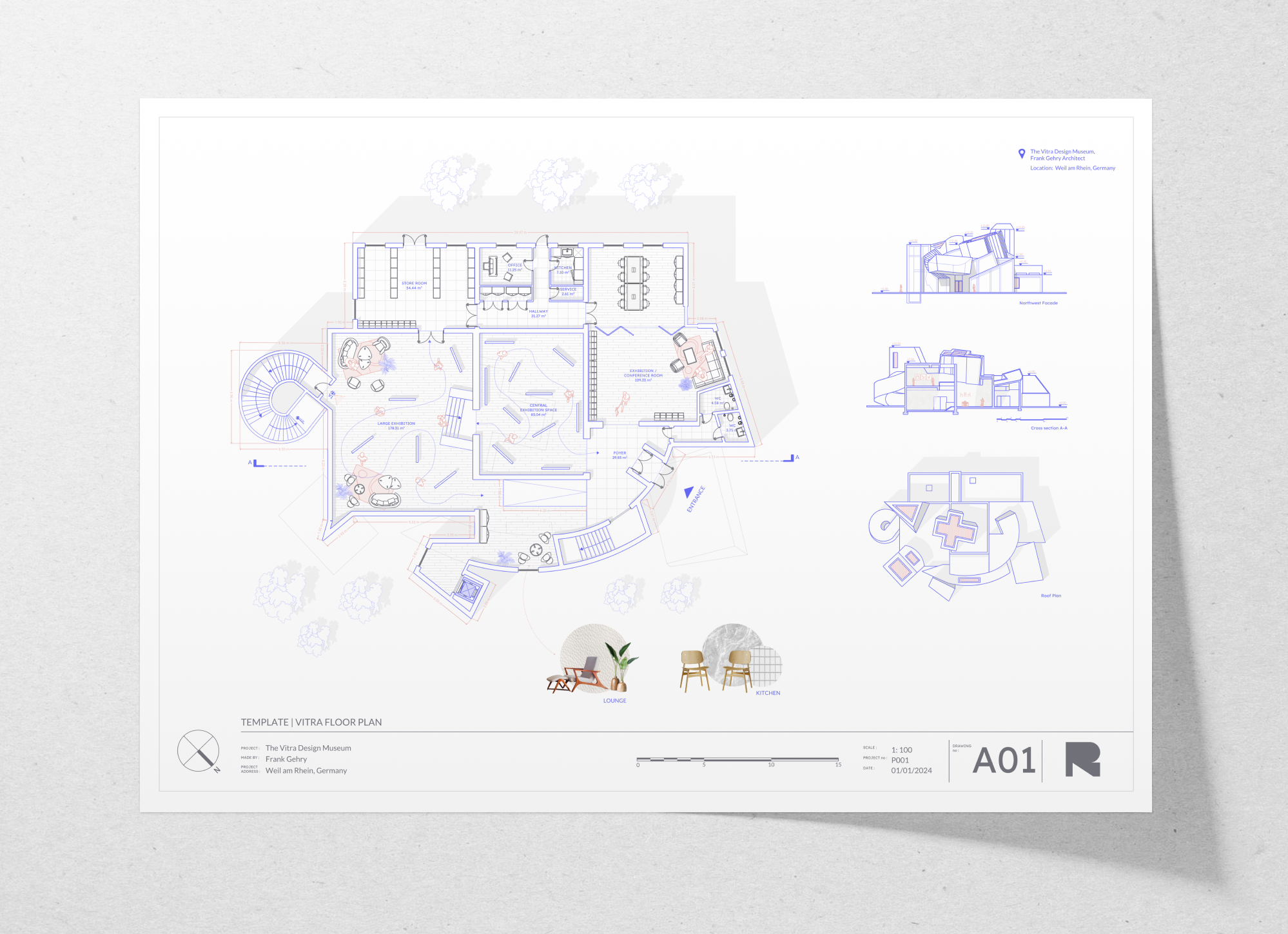 Vitra Design Museum floor plan