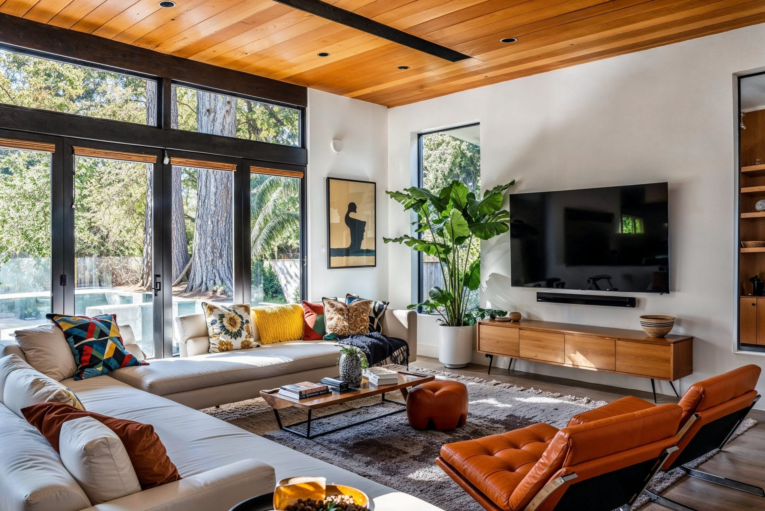 Mid-Century Design Living Room