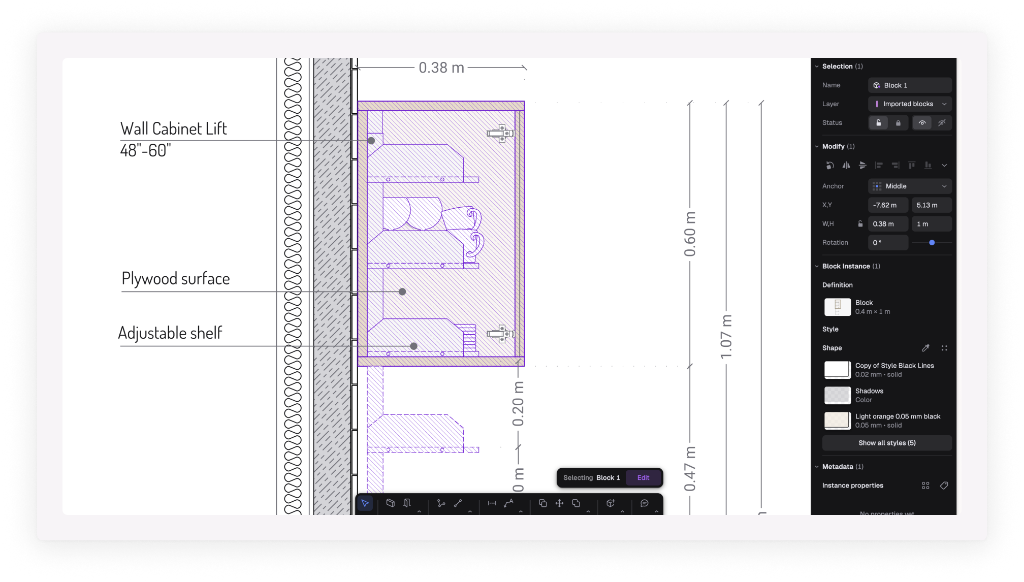 Joinery design