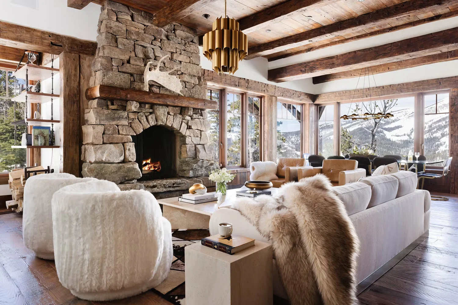 Rustic Style Living Room