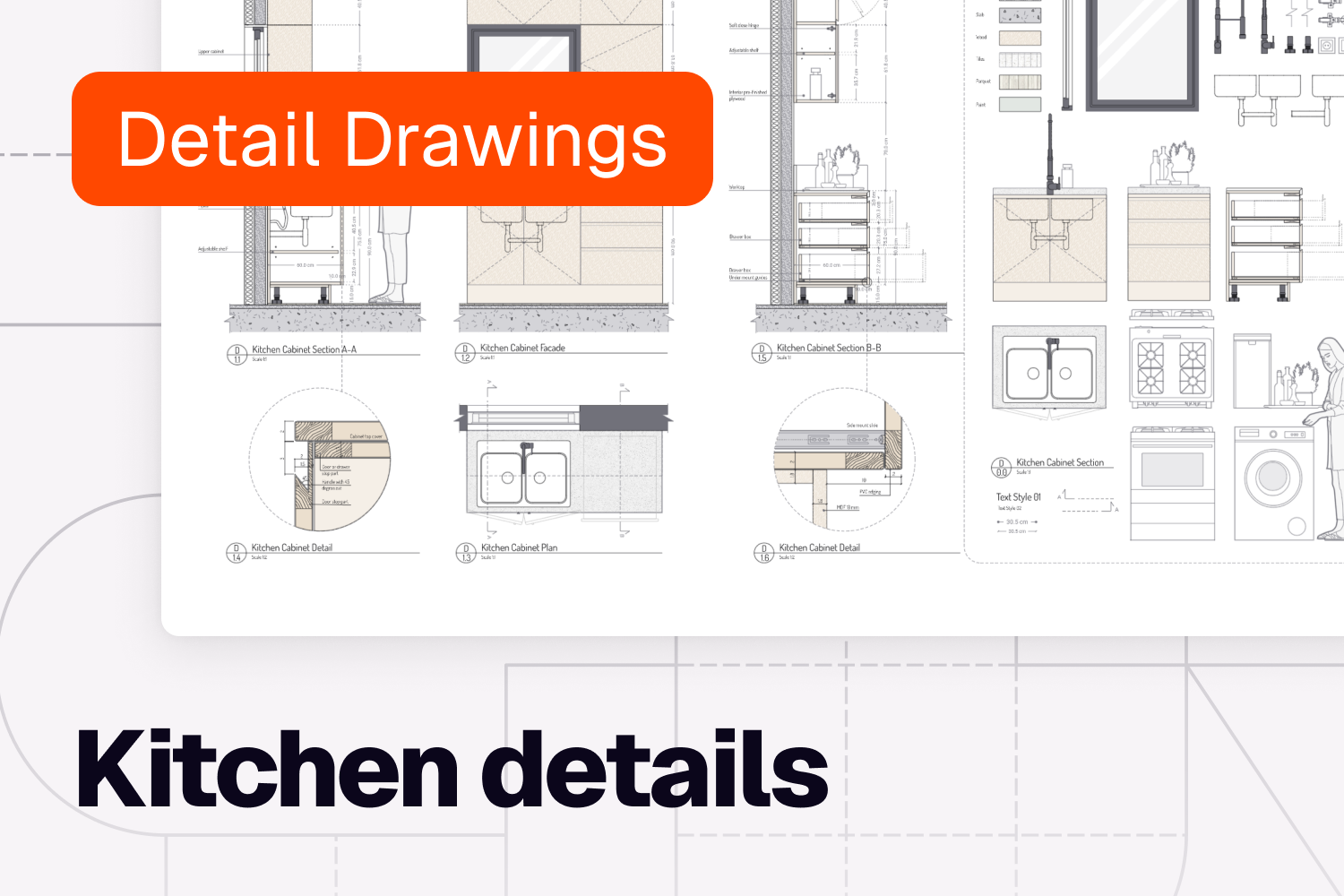 Template Millwork - Kitchen Details