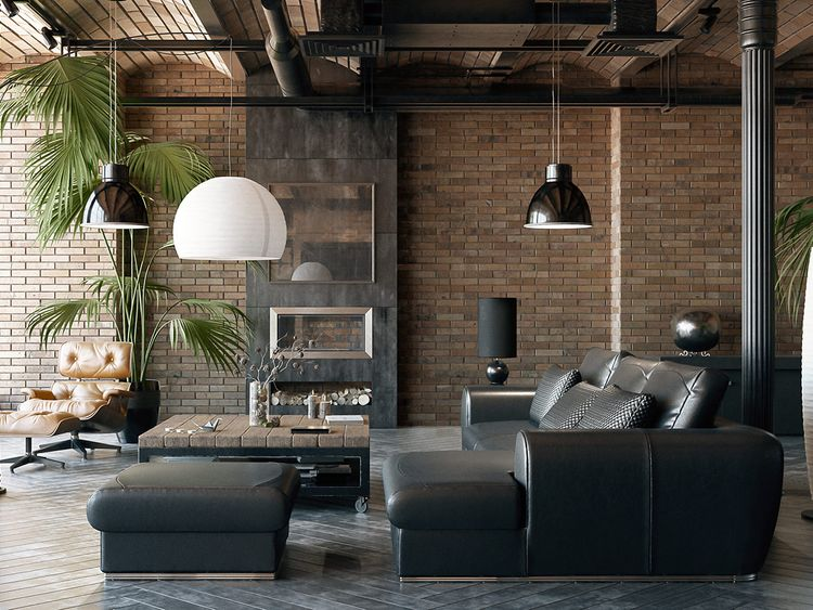 Industrial Design Living Room