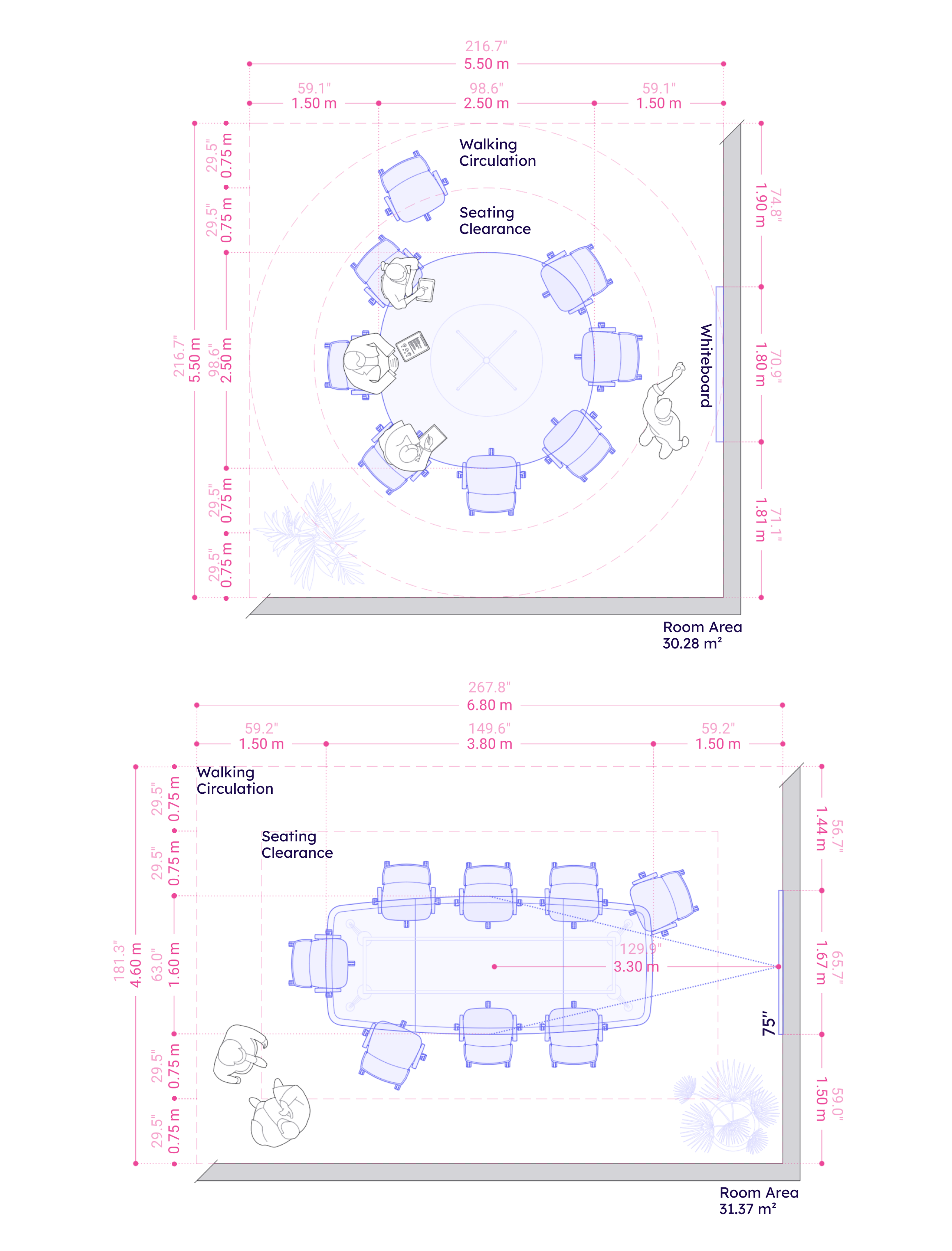 6-8 People Meeting Room