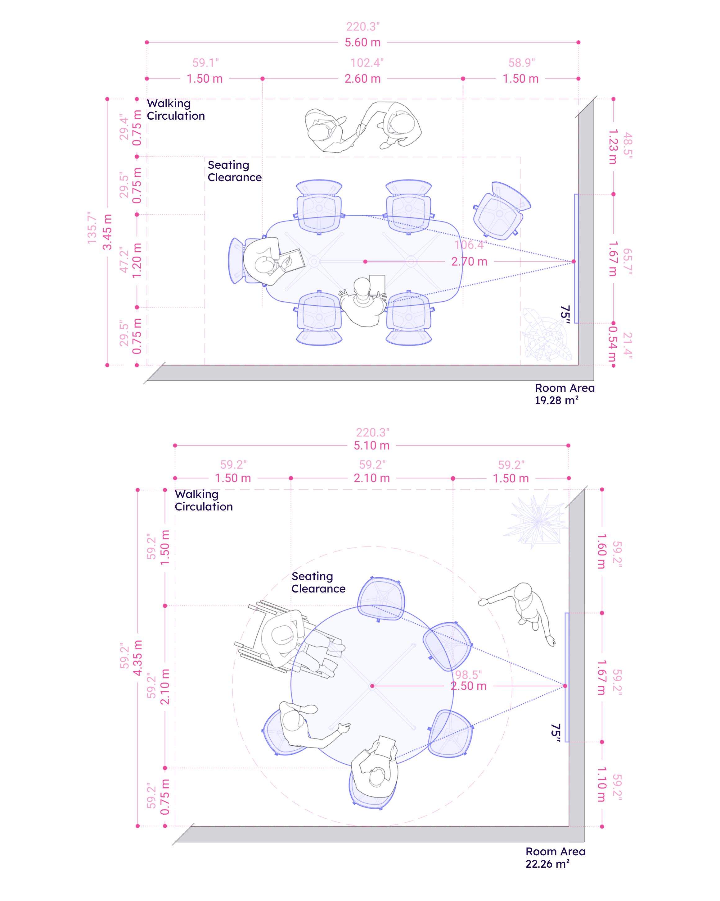 6 People Meeting Room