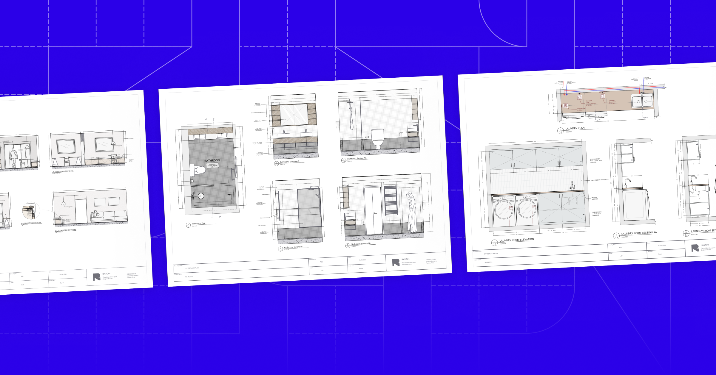 Section & elevation templates