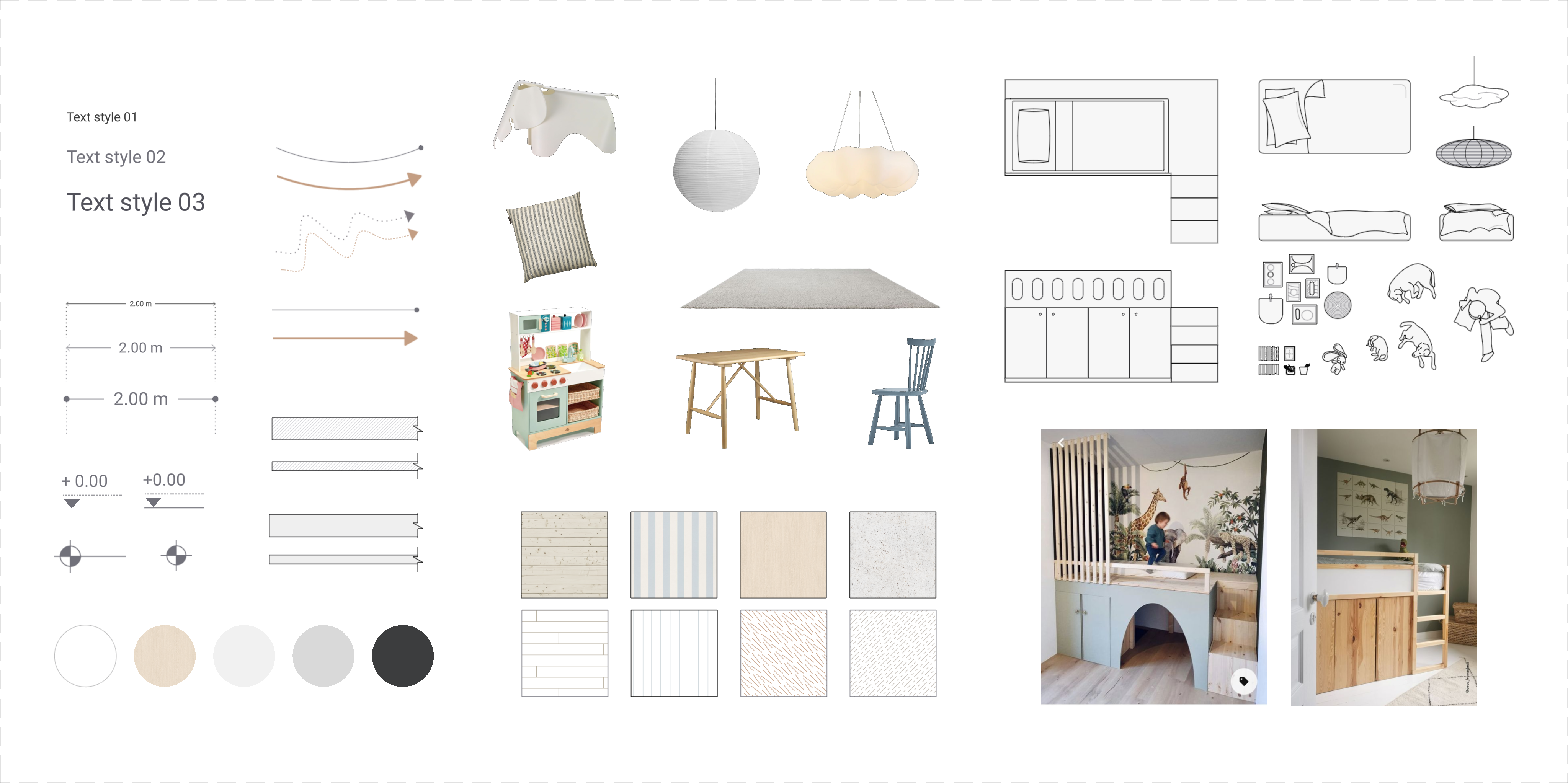 Child Bedroom Mood Board