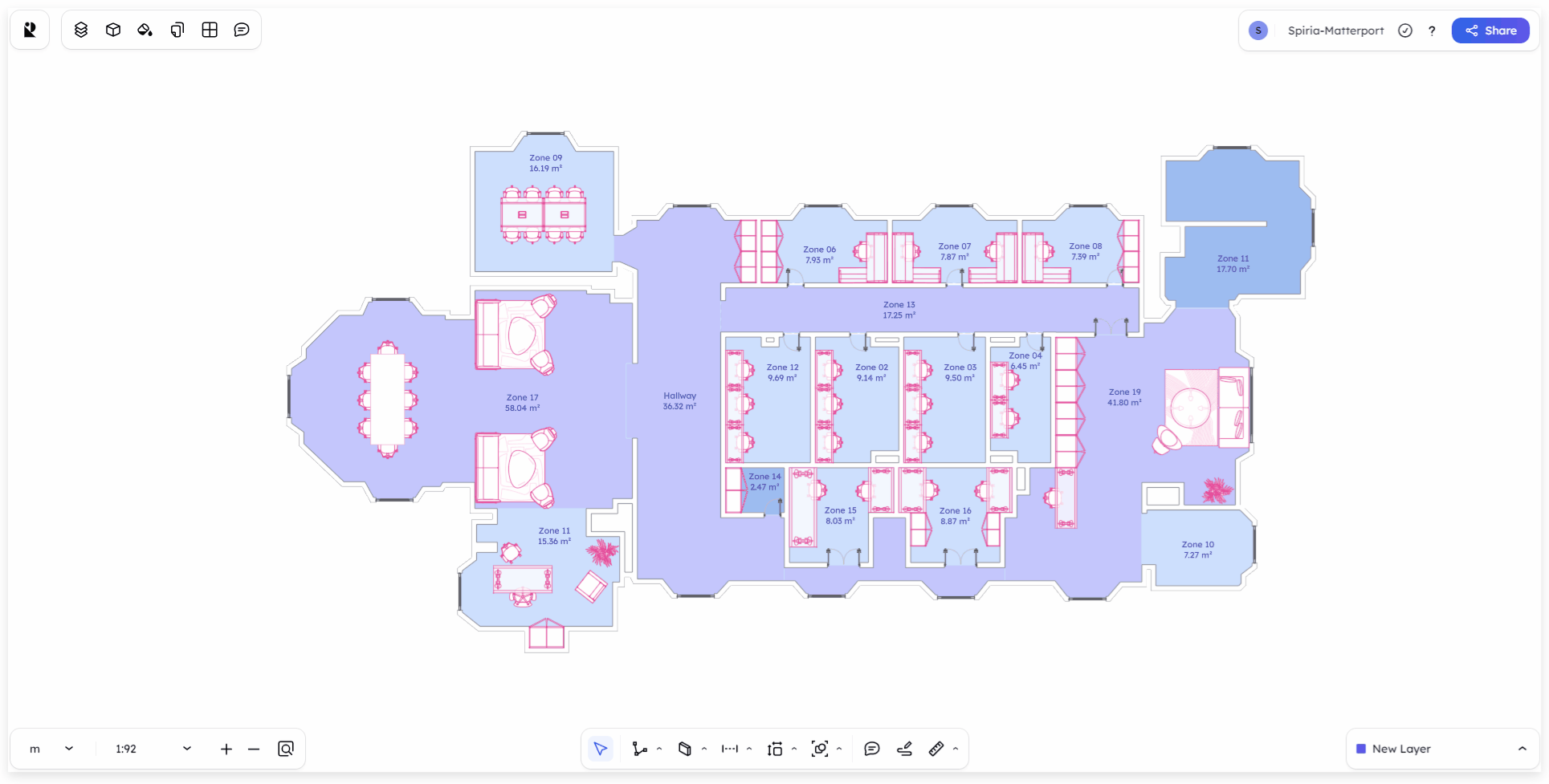 Creating Data-Driven Tabls: 1. Quantity takeoff 2. Chair Count And Price (Made In Rayon)