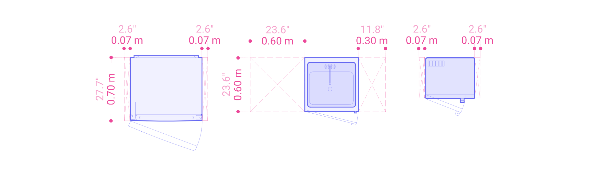 Kitchen Appliance Spacing