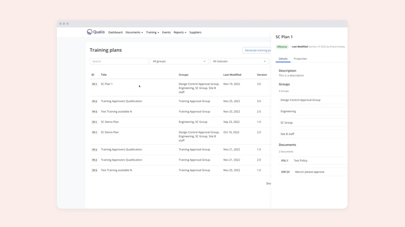 Even faster and easier training with Training Plans