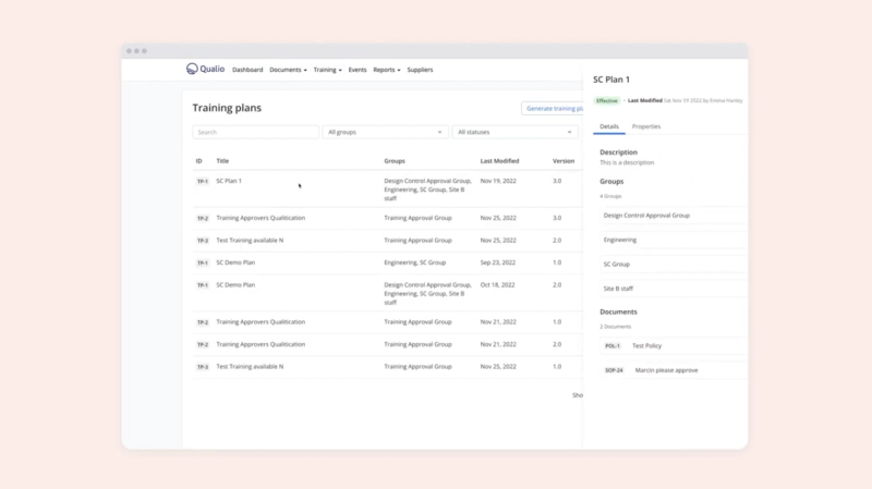 Even faster and easier training with Training Plans