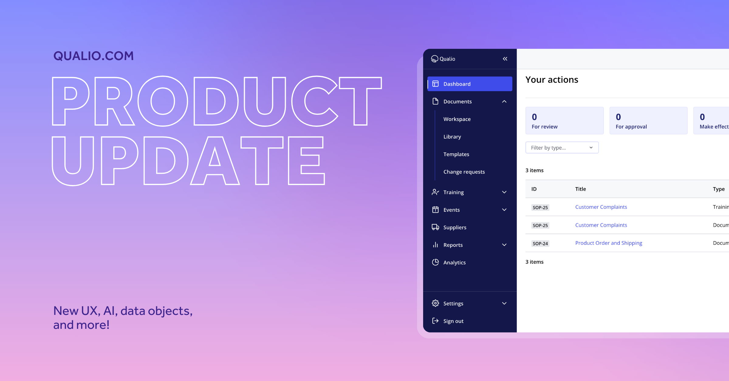 Our biggest product upgrade yet: UX, AI and more!