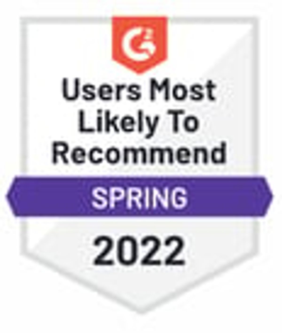 G2 Qualio Most Likely To Recommend Award 2022