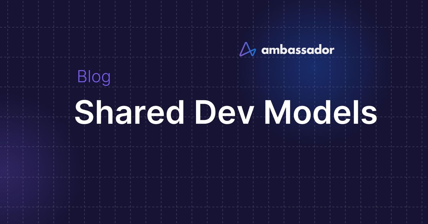 Shared Development Models