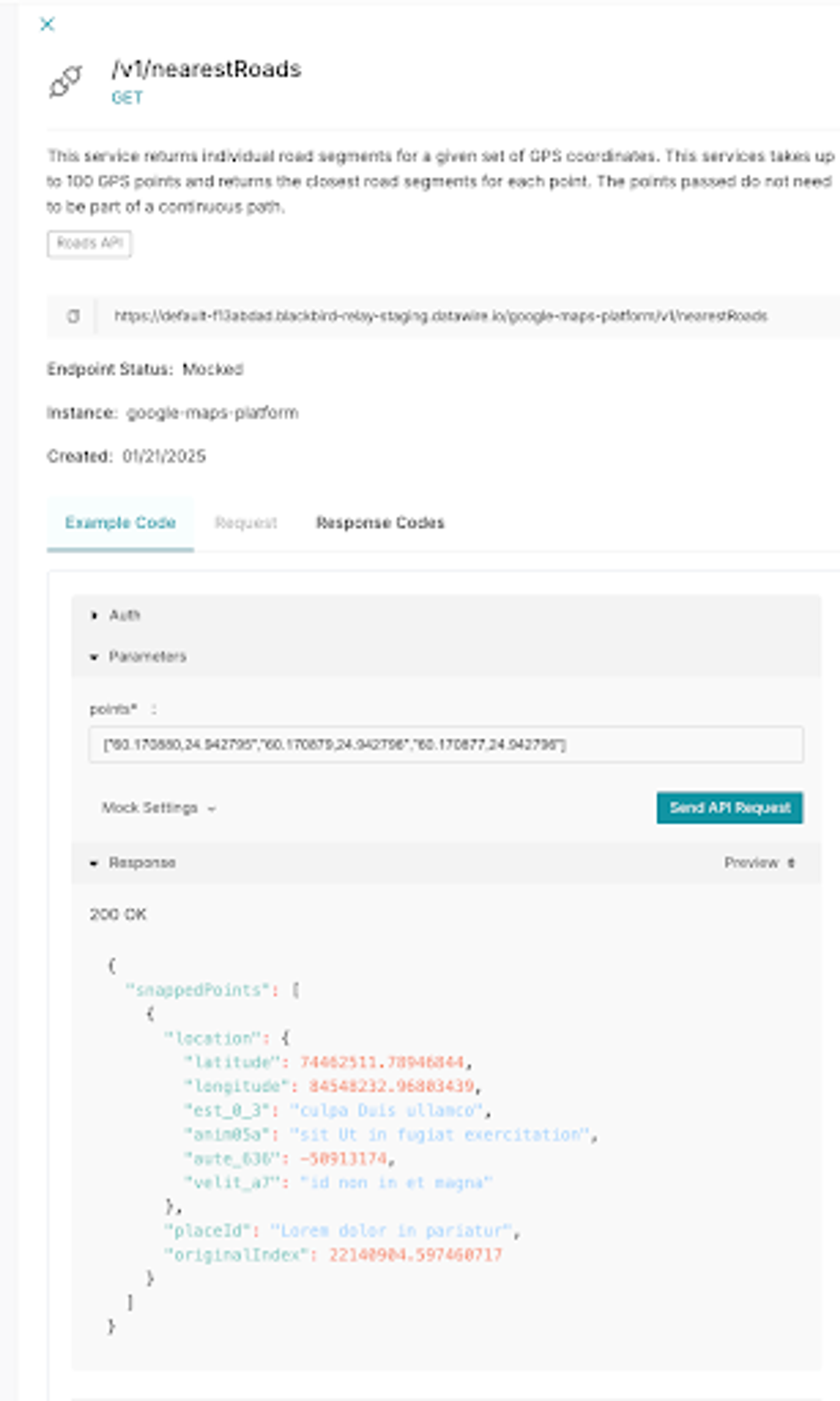 Dynamic Data Mocking