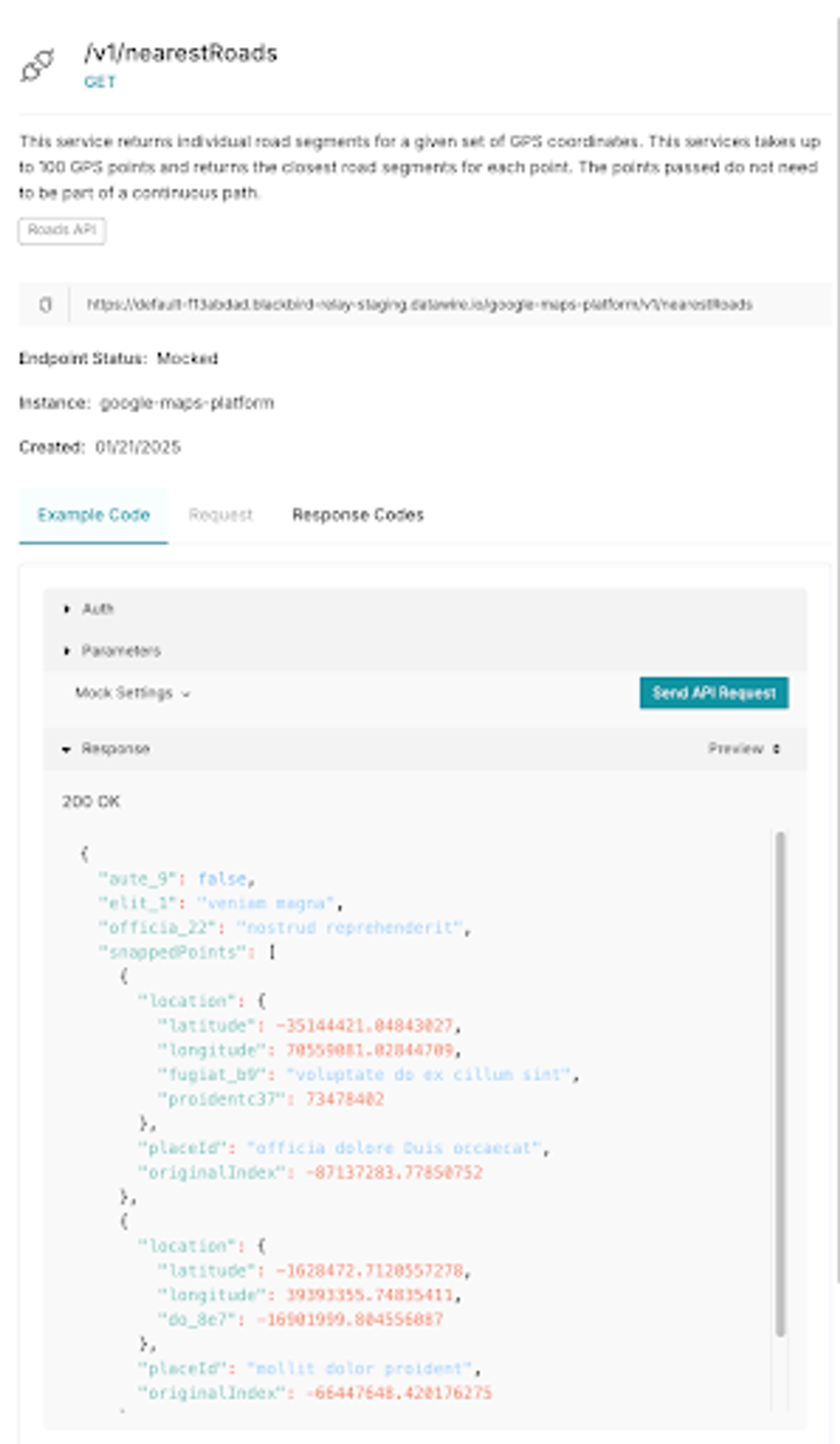 Dynamic Data Mocking