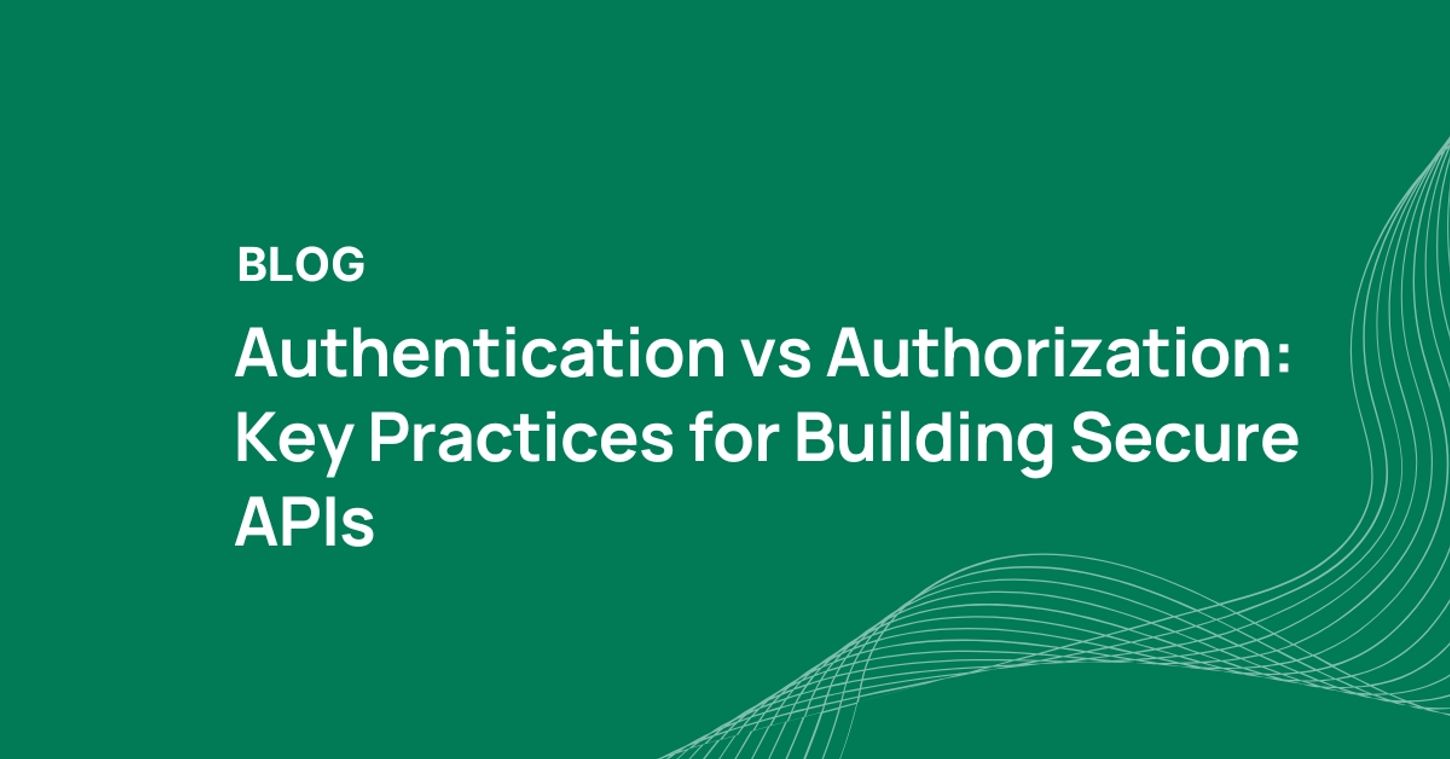 Authentication vs Authorization