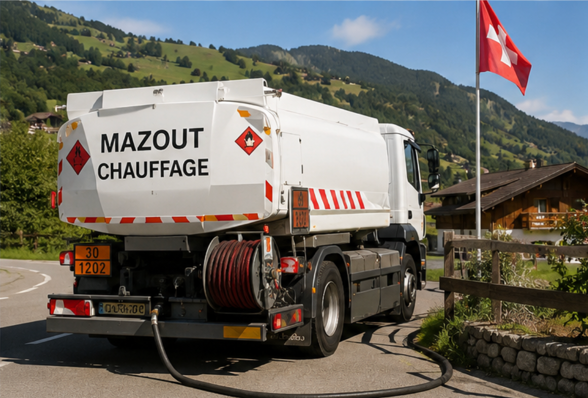 Quel est le prix du mazout en Suisse ?