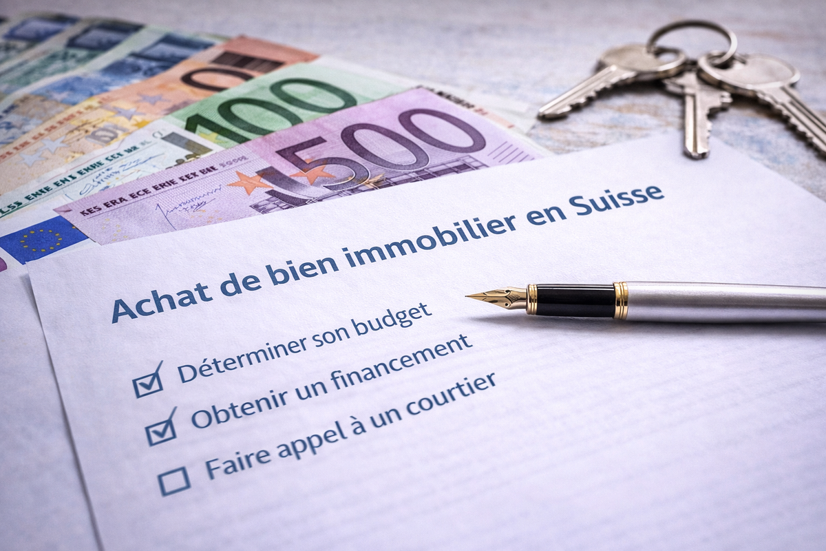 Real estate purchase in Switzerland