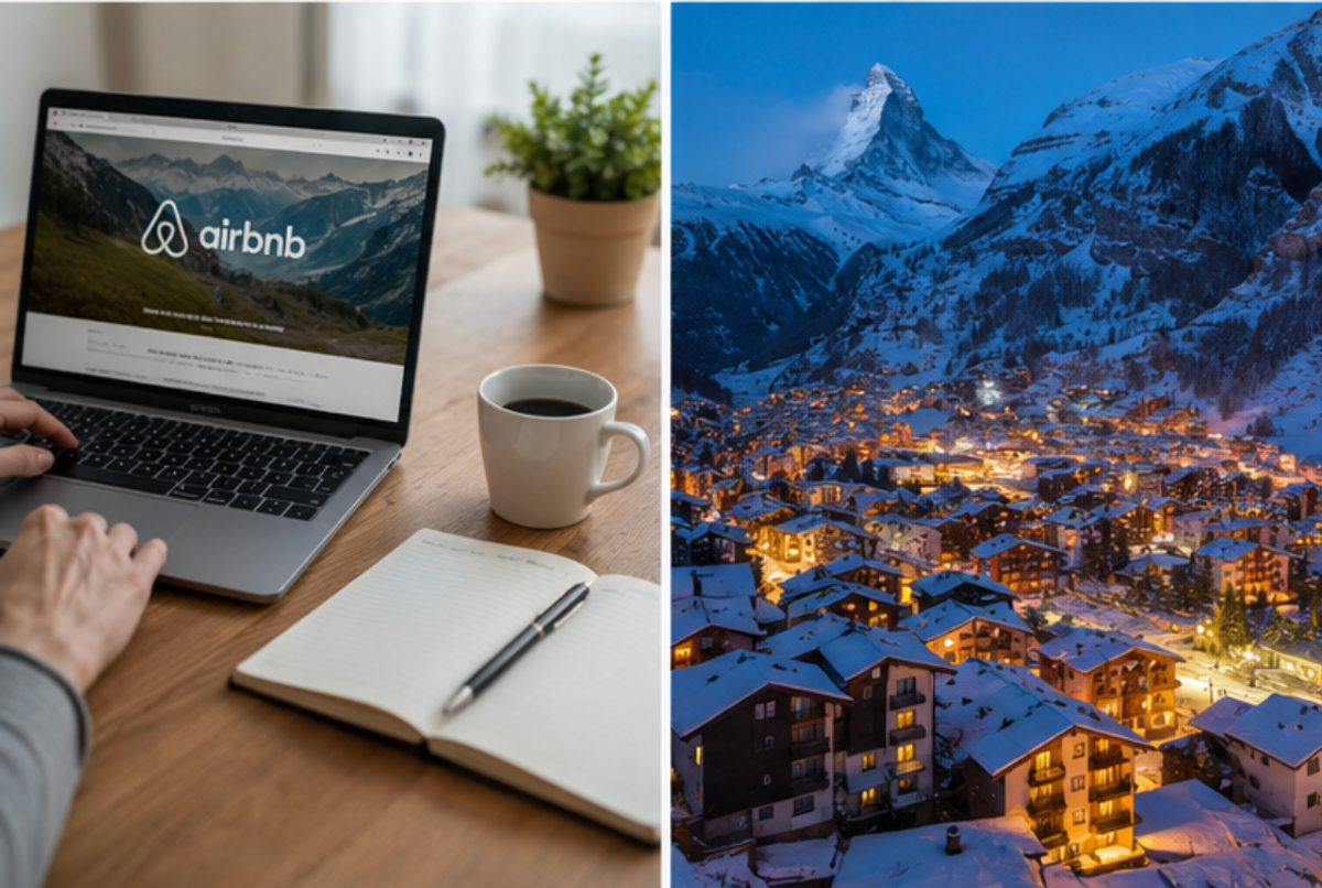 Appartement Airbnb moderne au cœur des montagnes suisses