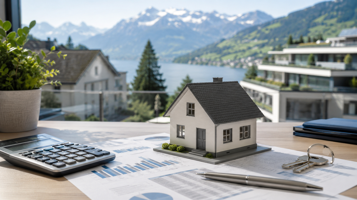 Simulation de financement immobilier et taux hypothécaire en Suisse